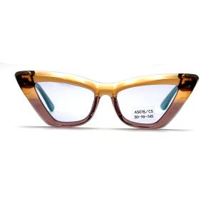 Acetate Sheet Butterfly Eye Shape Acetate Frame Sunglasses-model AS076