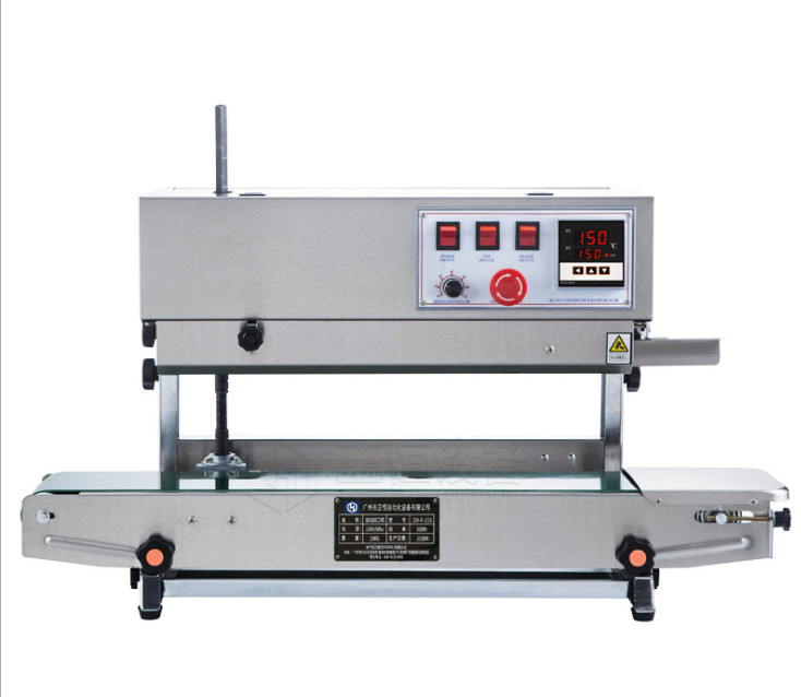 Semi Automatic Vertical Sealing Machine , Electric Pouch Heat Sealer