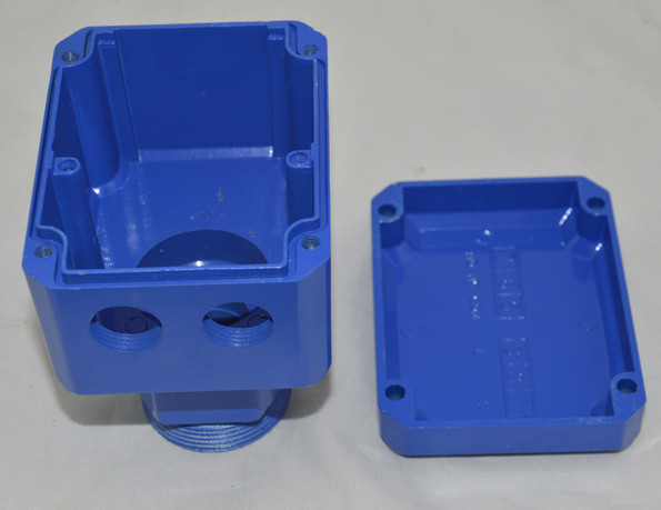 67 X 60 X 50mm Aluminum Enclosure Box EMV Shielding IP66