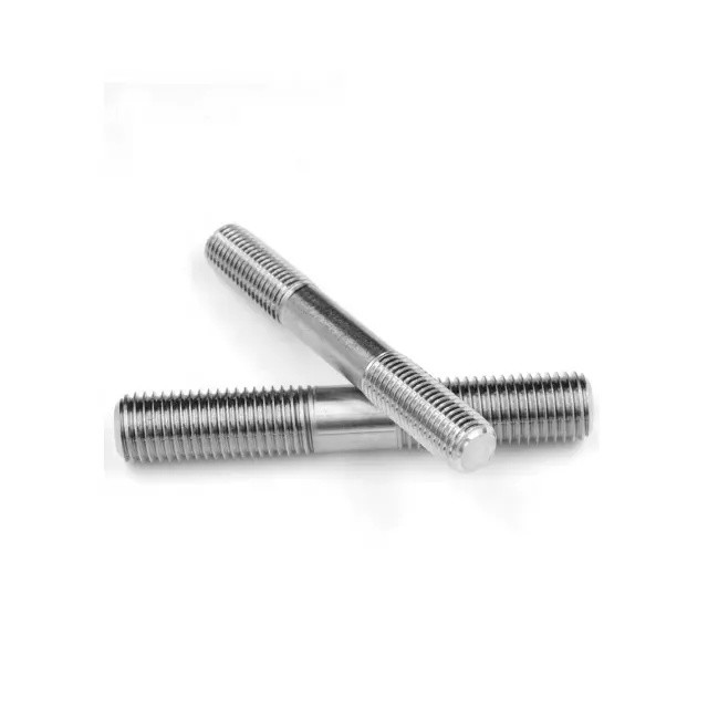 Hexagon Head Threaded Stud Bolts for Construction - 20-200mm Length