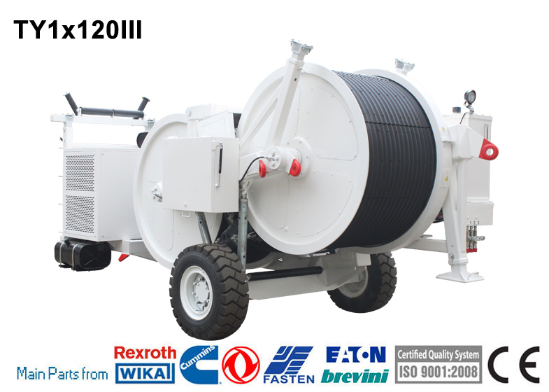  Stringing Equipment Max Intermittent Tension 1x130kn Hydraulic Tensioner Conductors Manufactures
