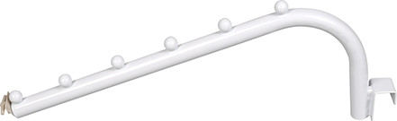 250MM Supermarket Accessories Shelving Metal Hooks For Hanging Wrought Iron Coat Rack