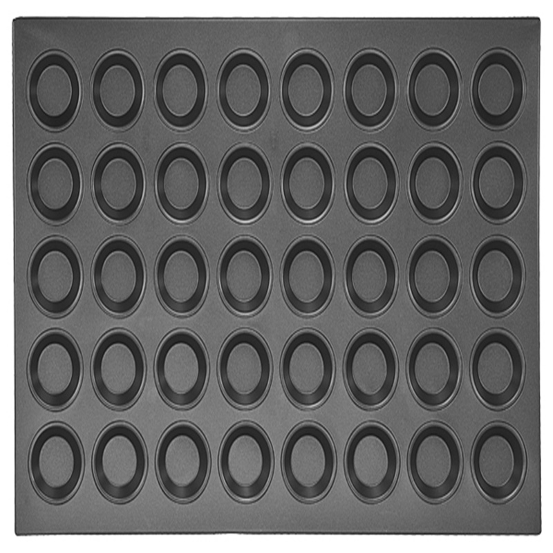 Rk Bakeware China-Commercial Nonstick Muffin Cake Baking Tray Square Cake Tray Cupcake Baking Tray