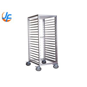 RK Bakeware China Foodservice NSF Custom Mobile Baking Tray Trolley Double Oven