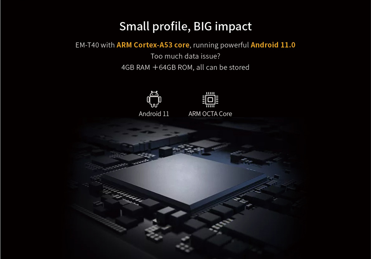 Industrial Android Barcode Scanner PDA with Rugged Design and Waterproof Communication
