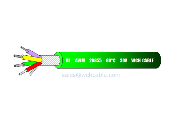 UL20855 LSZH Cable: 24AWGx4C