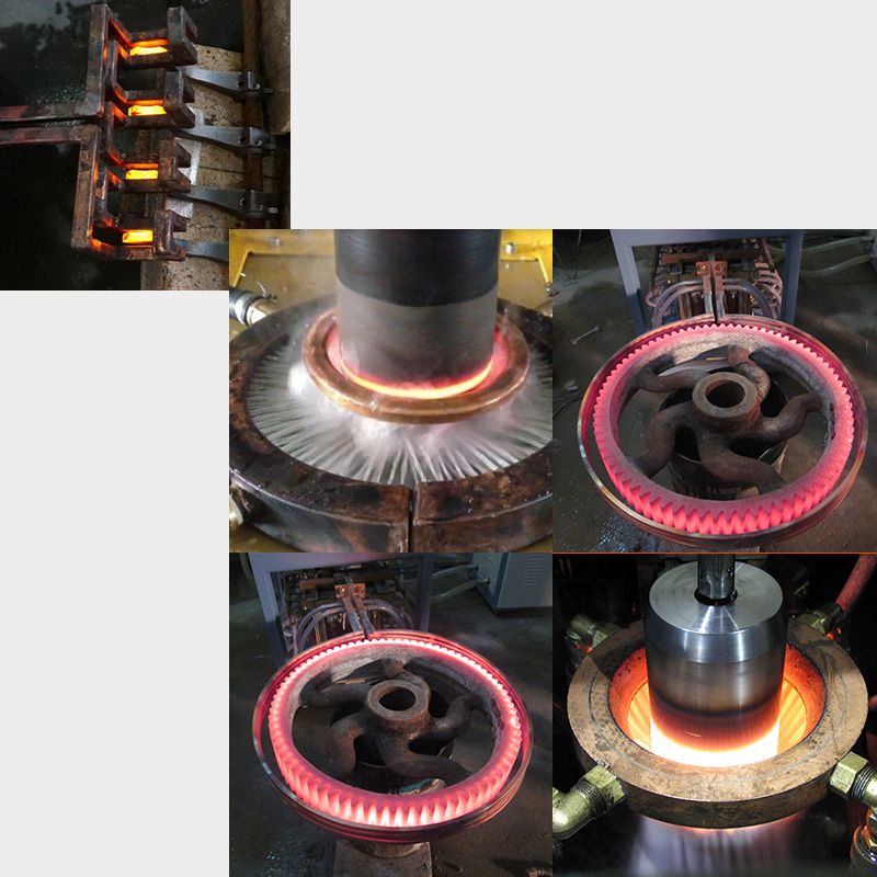 Advanced 120kw Induction Gear Hardening Quenching Machine High Frequency