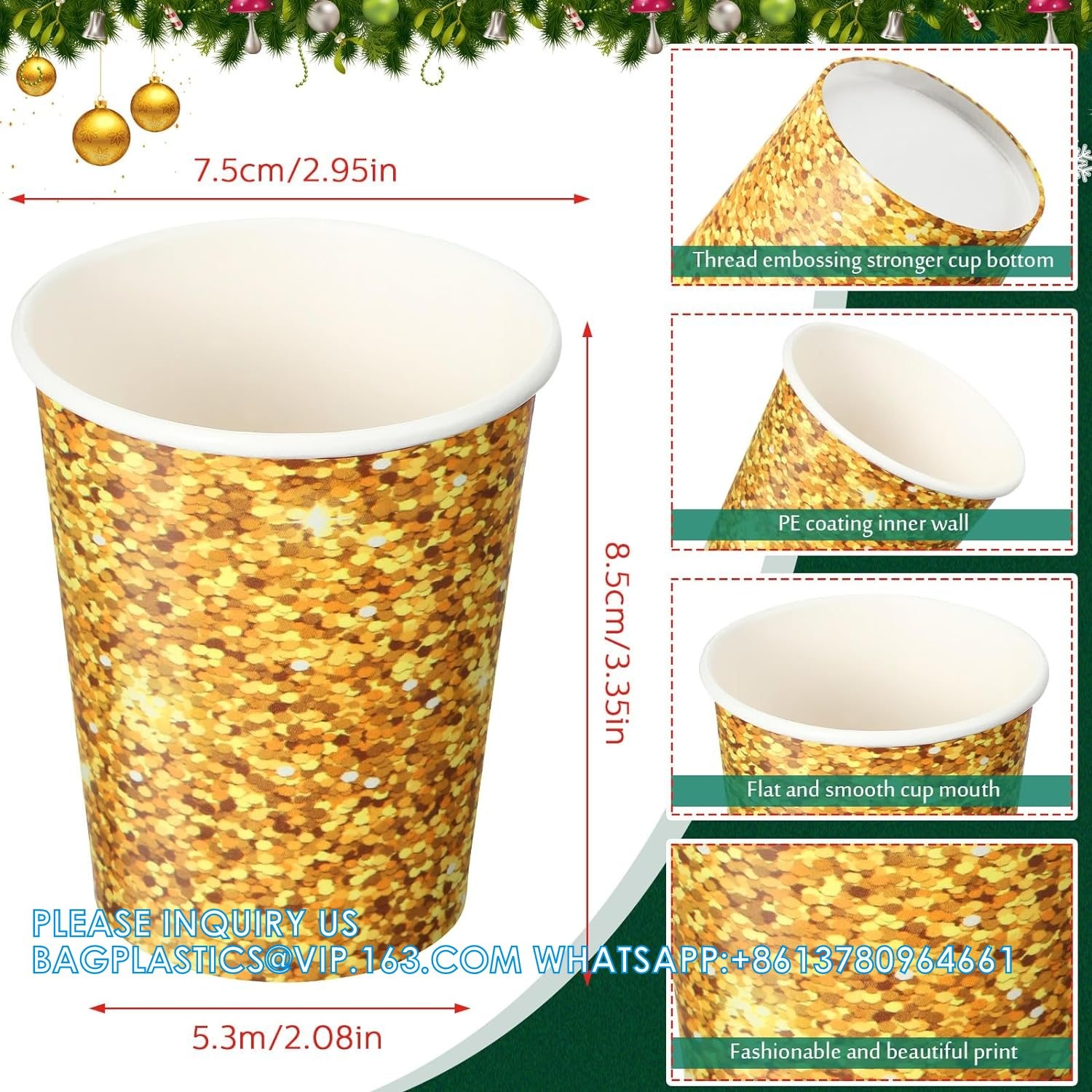 Custom Logo 3D Printing Of Espresso Paper Cup Double Wall Coffee Paper Cup Embossed Paper Cups With High Quality
