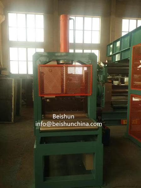 220V 160 Ton Pressure Vertical Cutting Rubber Machine For Cutting Natural Rubber