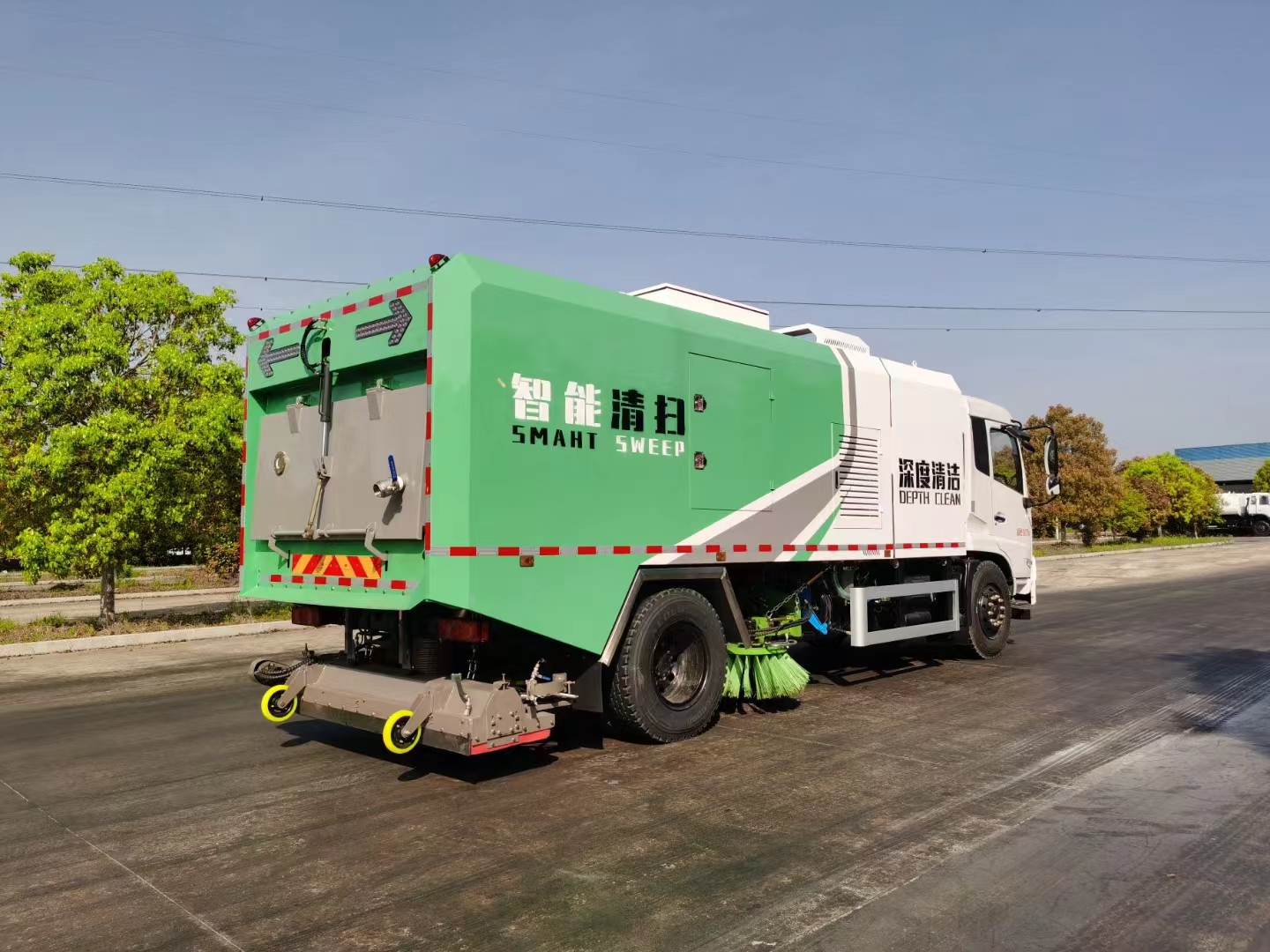 The Factory Supplies Efficient and Intelligent Vacuum Electric Street Cleaning Vehicles for Urban Outdoor Road Cleaning