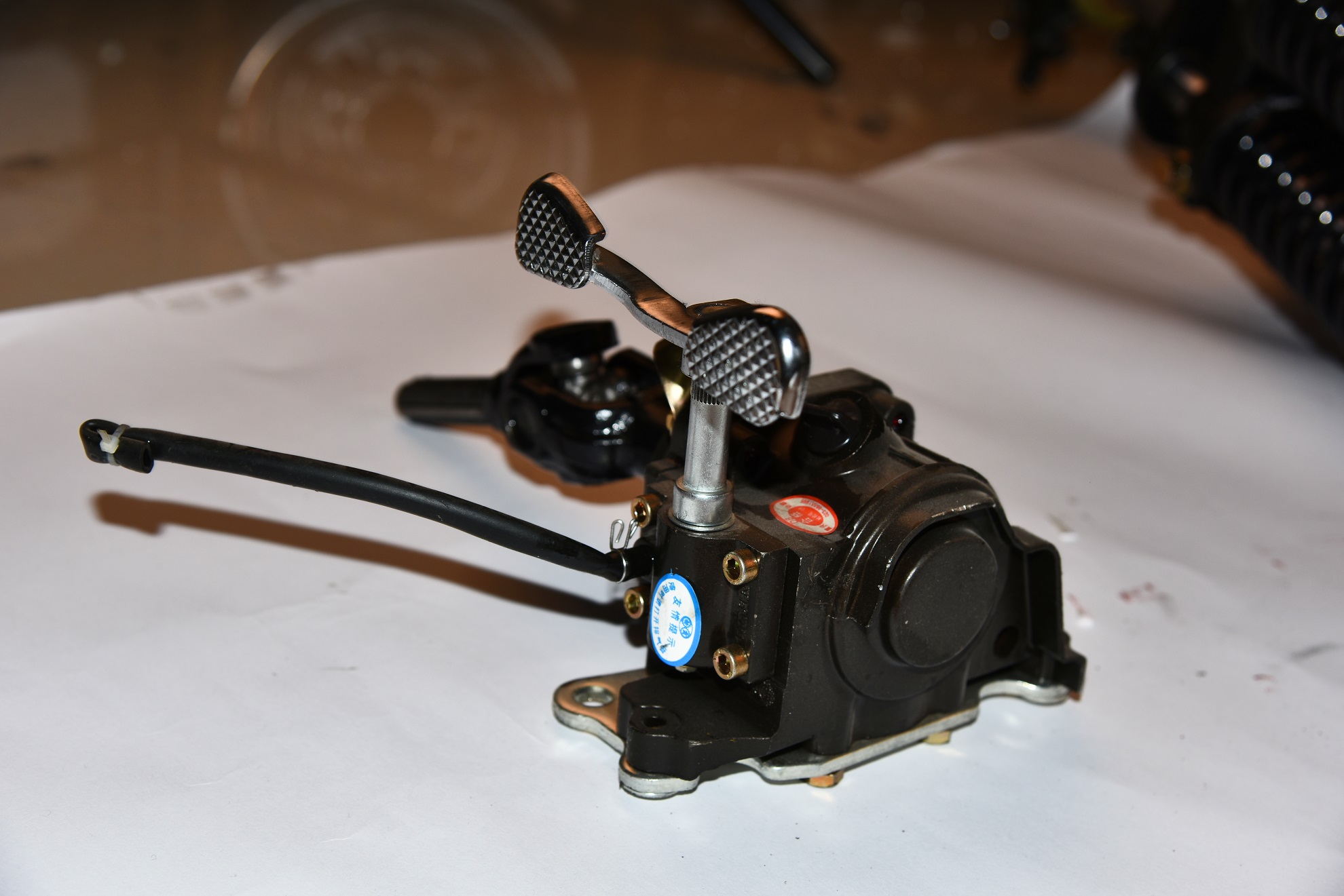Black Reverse Gear Box for Motorcycles Smooth and Shifting