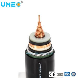 Low And Medium Voltage Round Wire XLPE Insulated Power Cable For Overhead