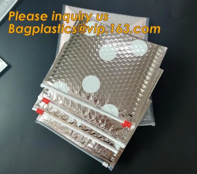 Custom Bubble Zip lockkk Packaging Bag Slider Padded Bag,Anti Shock Plastic PE Material Mailer Zip Lock Padded Bag /Slider