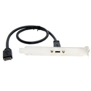 Desktop Mount Panel Header Type C Computer Data Cable Support Data Sync And