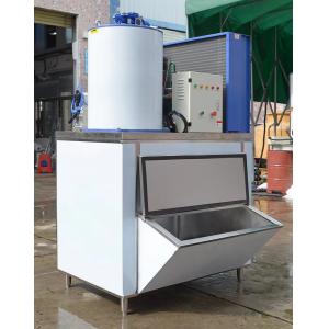 Commercial 3ton Ice Block Making Machine 3000kg Flake Ice Machine with 12.8kw