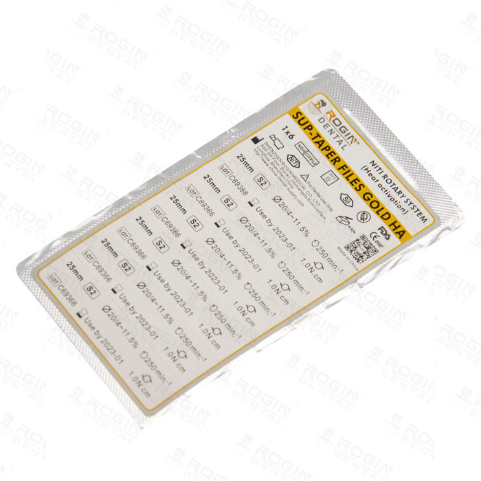Golden Heat Activation Dental Endo Files Same As Protaper Size Made In Niti