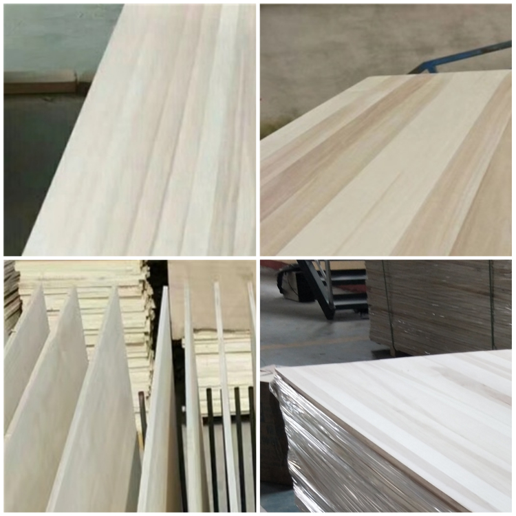 Moisture Content 8%-12% Finished Paulownia Timber for Total Solution Project Solutions