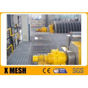 China Plain Bar Welded Steel Grating Hot Galvanized 2000mm For Cement Plant on sale