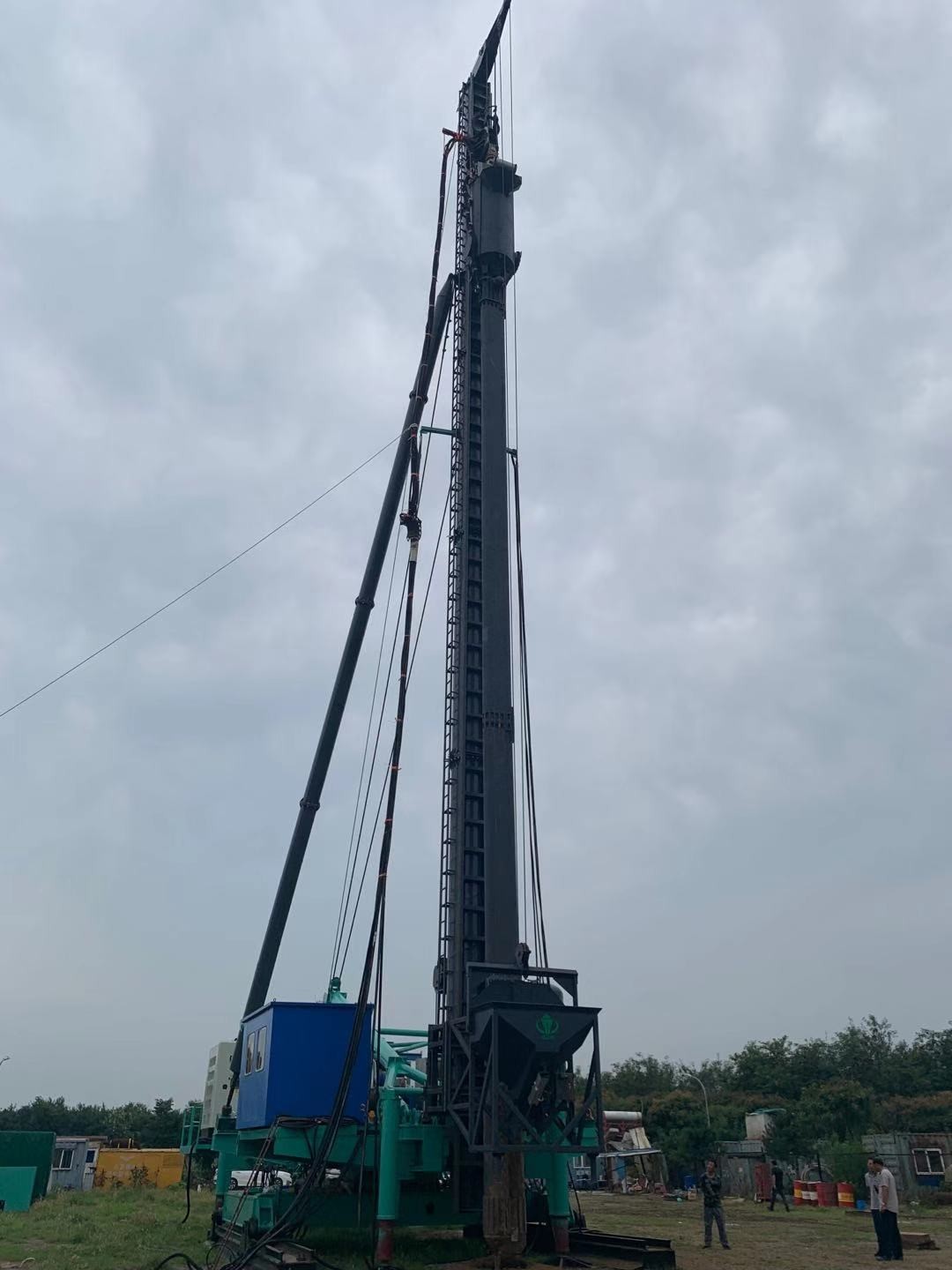 380V Voltage Vibroflot Equipment 10 M³/Min Air Flow Rate High Efficiency