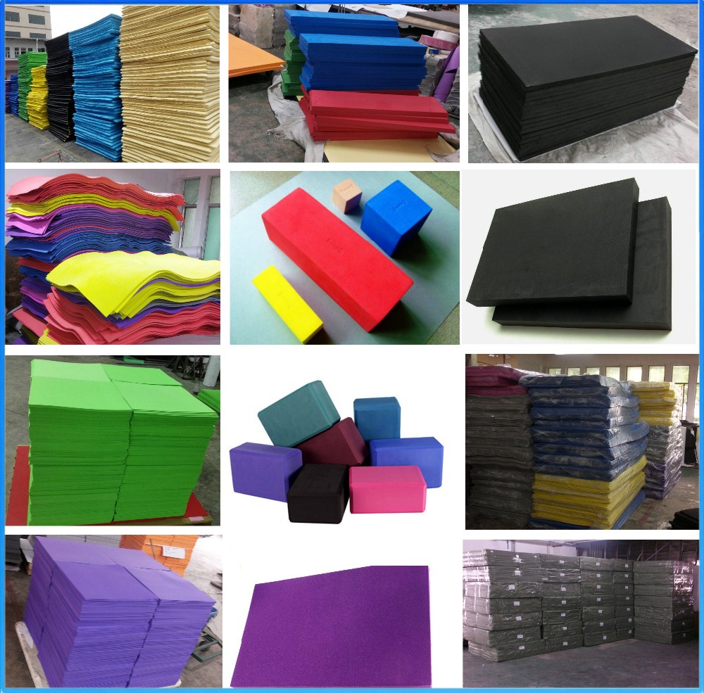 Custom cut EVA hard foam block