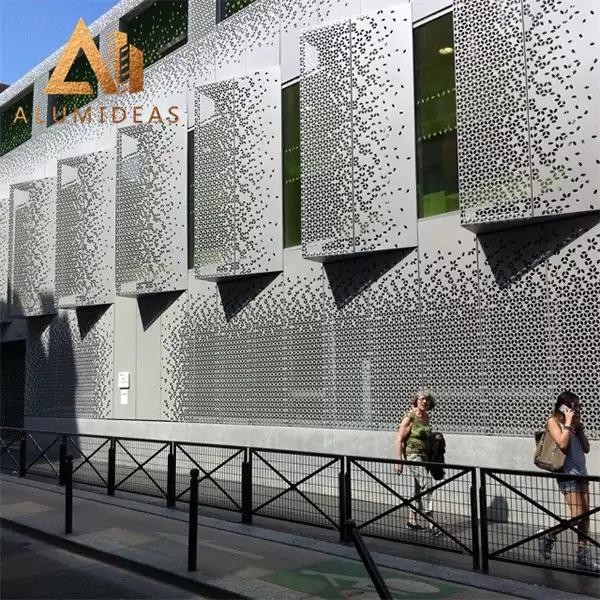 Perforated Aluminum Facade