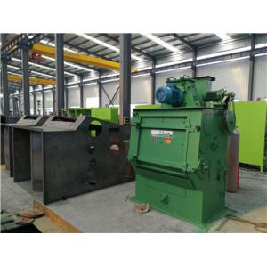 Rubber Crawler Tumble Belt Shot Blasting Machine 85m/S with Bag Filter