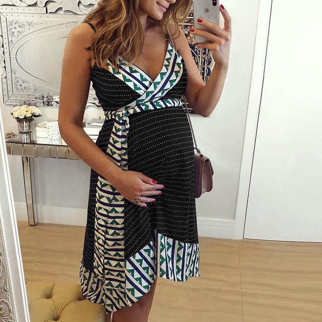 national style wrap dress wholesale high quality cheap sexy african print maternity dresses