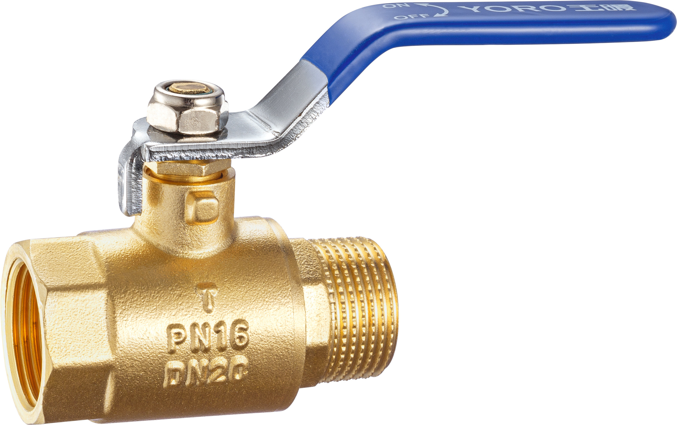 3310 3311 3312 Standard Flow Port Brass Ball Valve DN15 DN20 DN25 DN32 DN40 DN50 with Two Ends threaded Models FxF / MxF