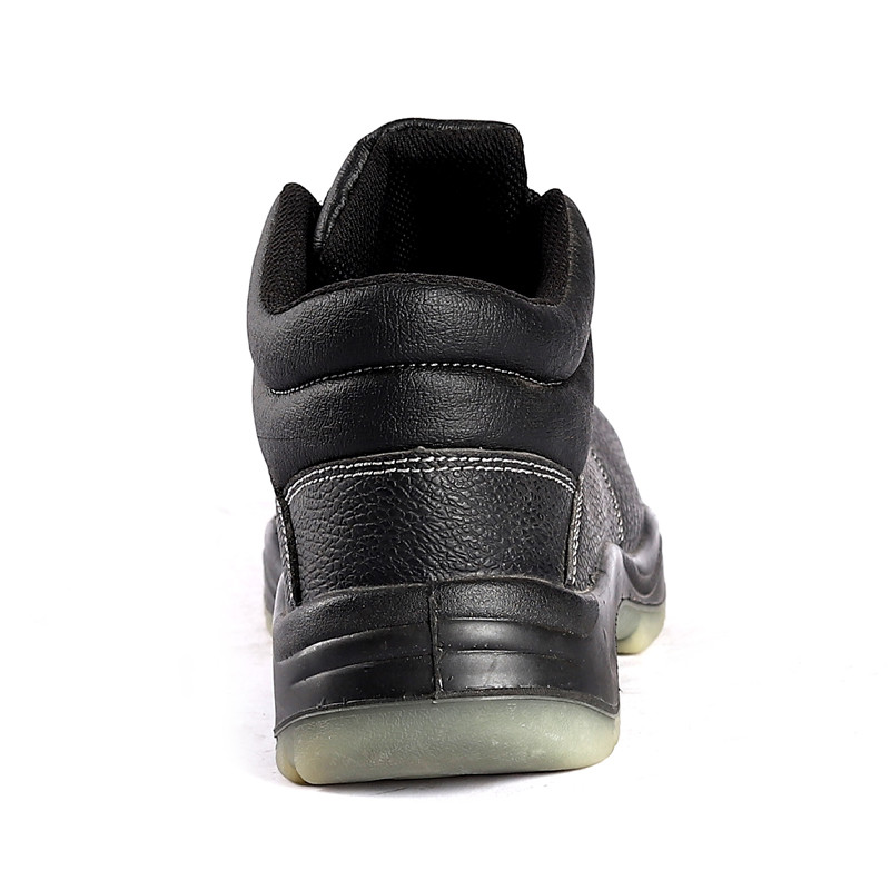 SHENGJIE Industrial Protective Breathable Work Boots Embossed Cow Leather Casual Training Shoes Steel Toe Safety Shoes