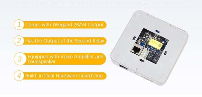 RJ45 PDF417 QR Code Reader Access Control Support TCP UDP HTTP