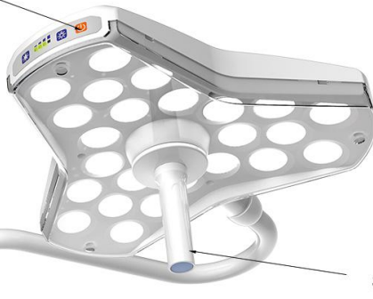 Clinic Surgical OT Lamp Ceiling Type Dental Led Exam Light