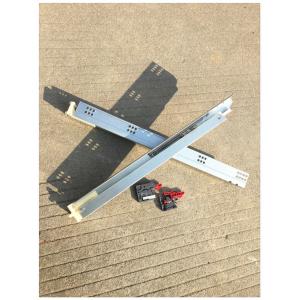 35kg Load Capacity Undermount Soft Close Drawer Slides For Wardrobe Manufactures