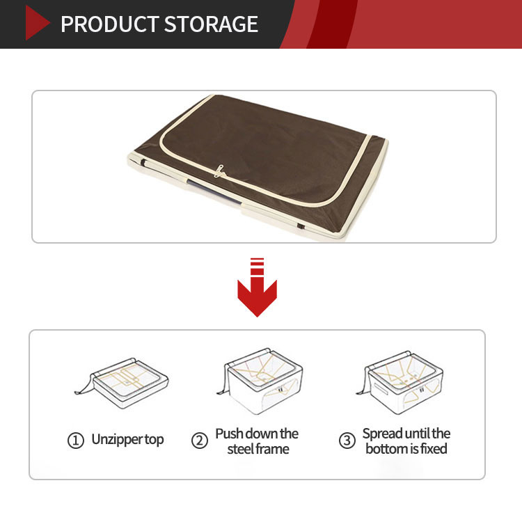 Stackable Fabric Household Storage Containers
