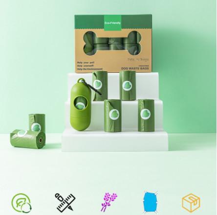 Quality Customized Other Pet Products HDPE EPI Biodegradable Dog Poop Bags for sale
