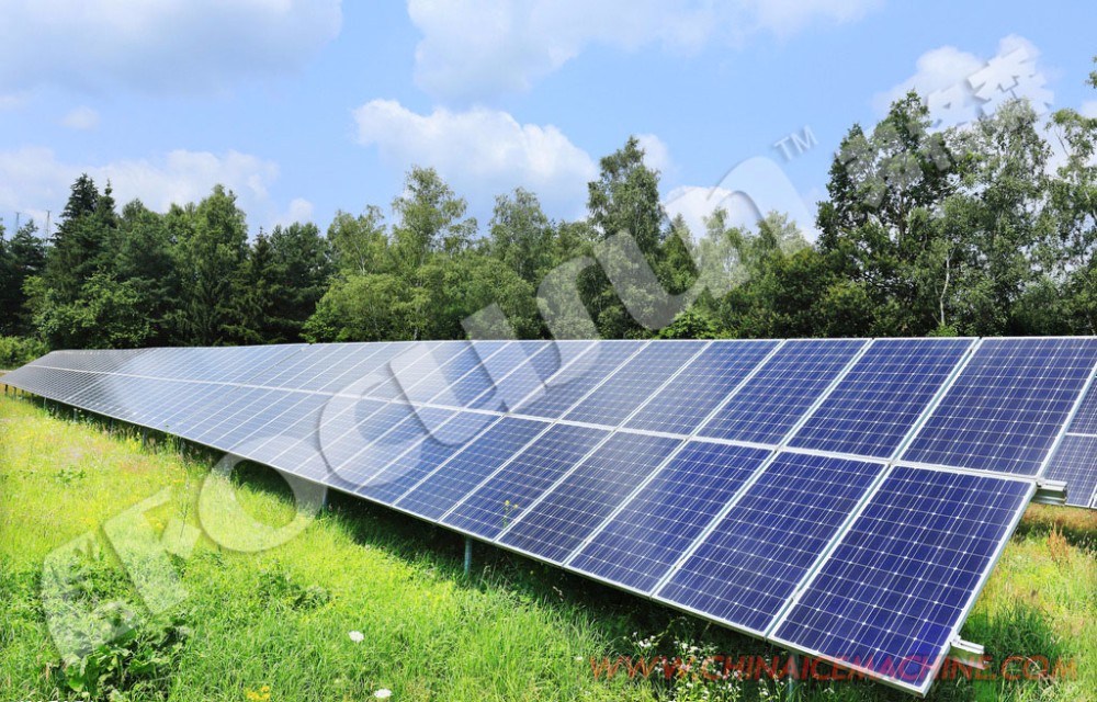 20ft Solar Container for Meat Vegetable Fish and Fruit Storage Building Material Shops