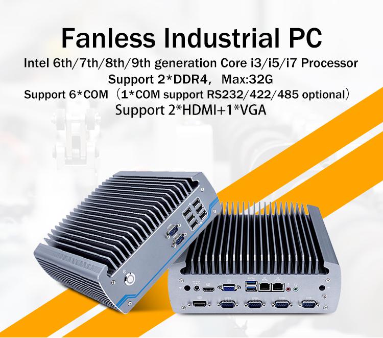 Fanless Industrial PC