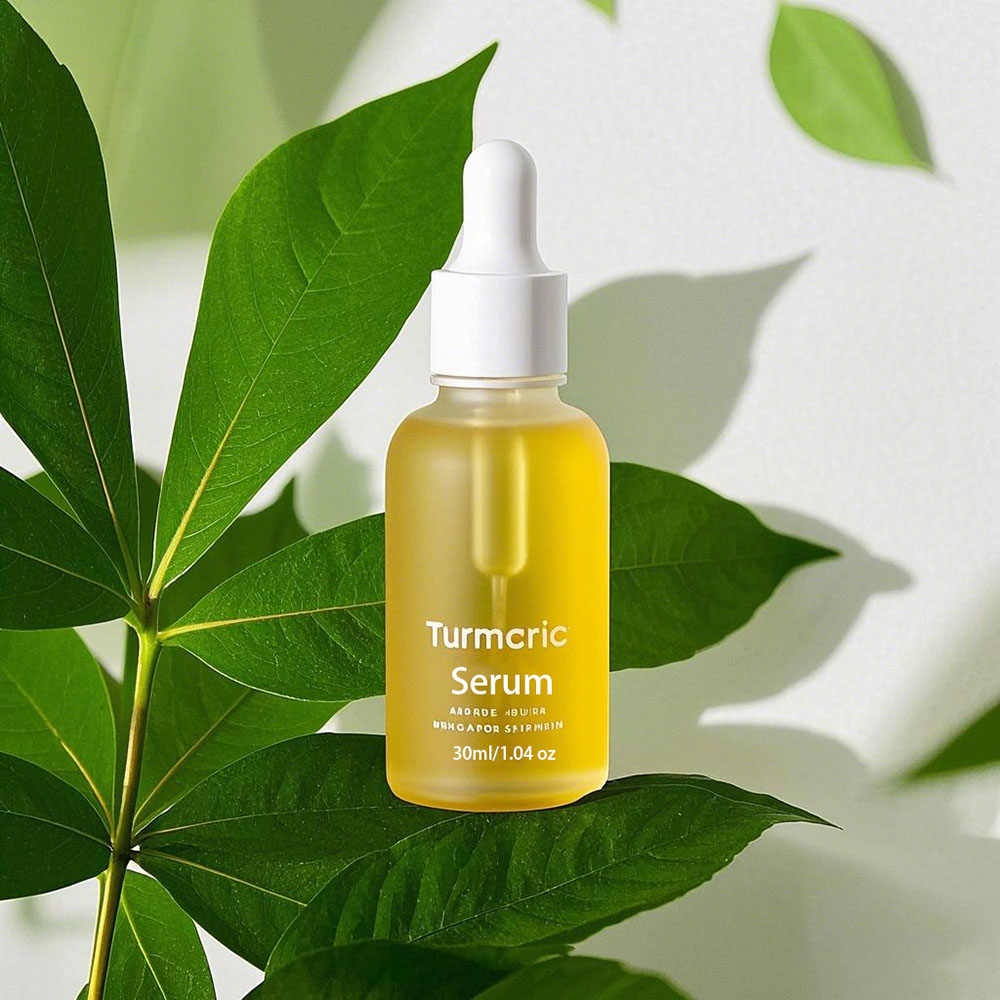 Turmeric Organic Anti Aging Face Oil Vitamin C Facial Whitening Serum Skin Care Product Lightening
