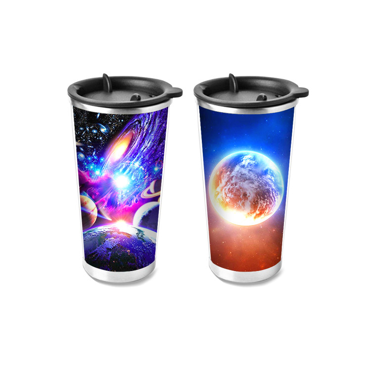300ml-1500ml PP Cup Carton 3D Lenticular Printing Service Food Grade Material And Ink