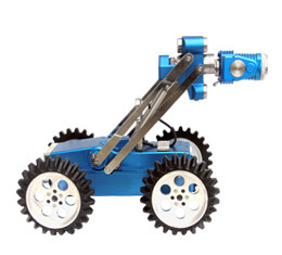 Computer Controlling Pipe Inspection Camera System With Pan And Rotate Camera