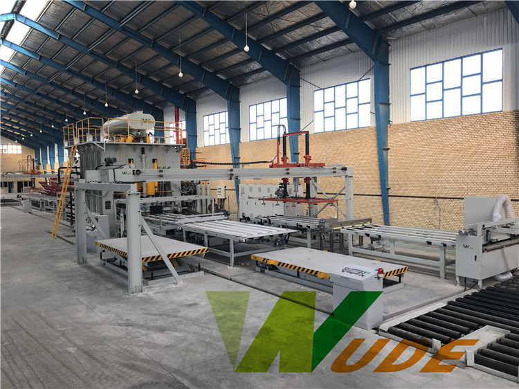 Embossed Patterm Short Cycle Lamination Hot Press Line Full Automatic 100 sheets/h