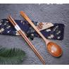 Buy cheap Japanese Style Reusable Wooden Utensils Household Wooden Chopsticks And Spoon from wholesalers