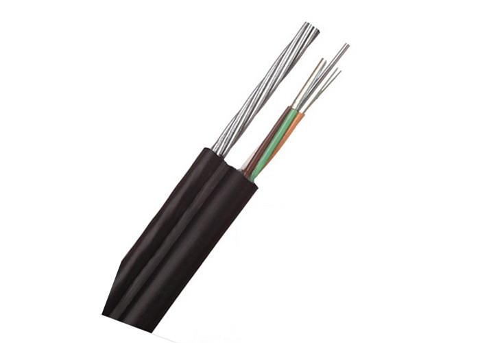 Self Supported Aerial Fiber Optic Cable , 2 to 144 Fiber Drop Cable GYTC8A