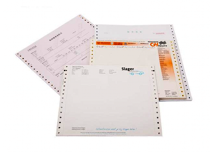 NCR Carbonless Paper / Auto Copy Paper For Vouchers Printing