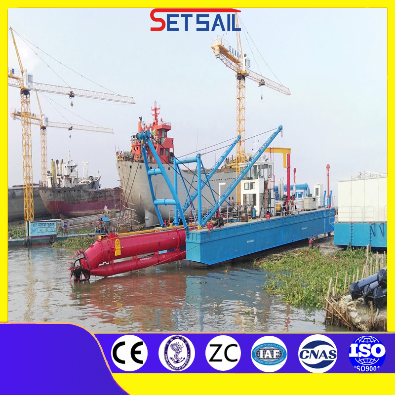 Rexroth Hydraulic Control 12 Inch Cutter Suction Dredger with Pump