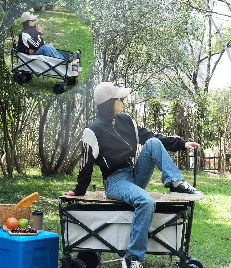 Collapsible Folding Capacity Outdoor Beach Garden Utility Camping Accessories Camp Collapsible / Wagon