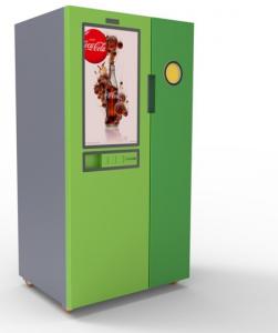 China Library Intelligent Recycle Plastic Bottle Aluminum Can Reverse Vending Machine on sale