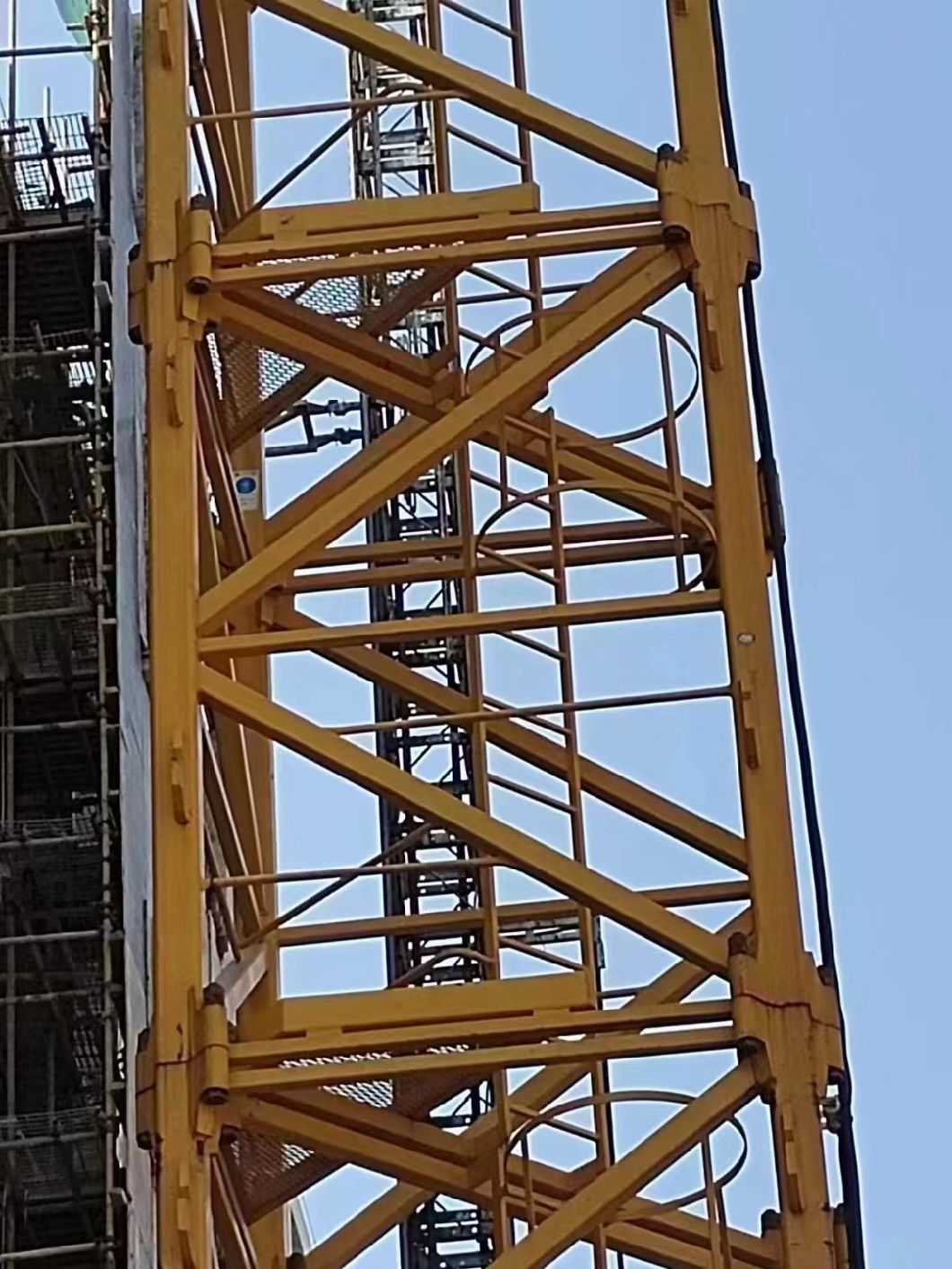 Used Tower Crane 6513-6 Tower Cap Machine