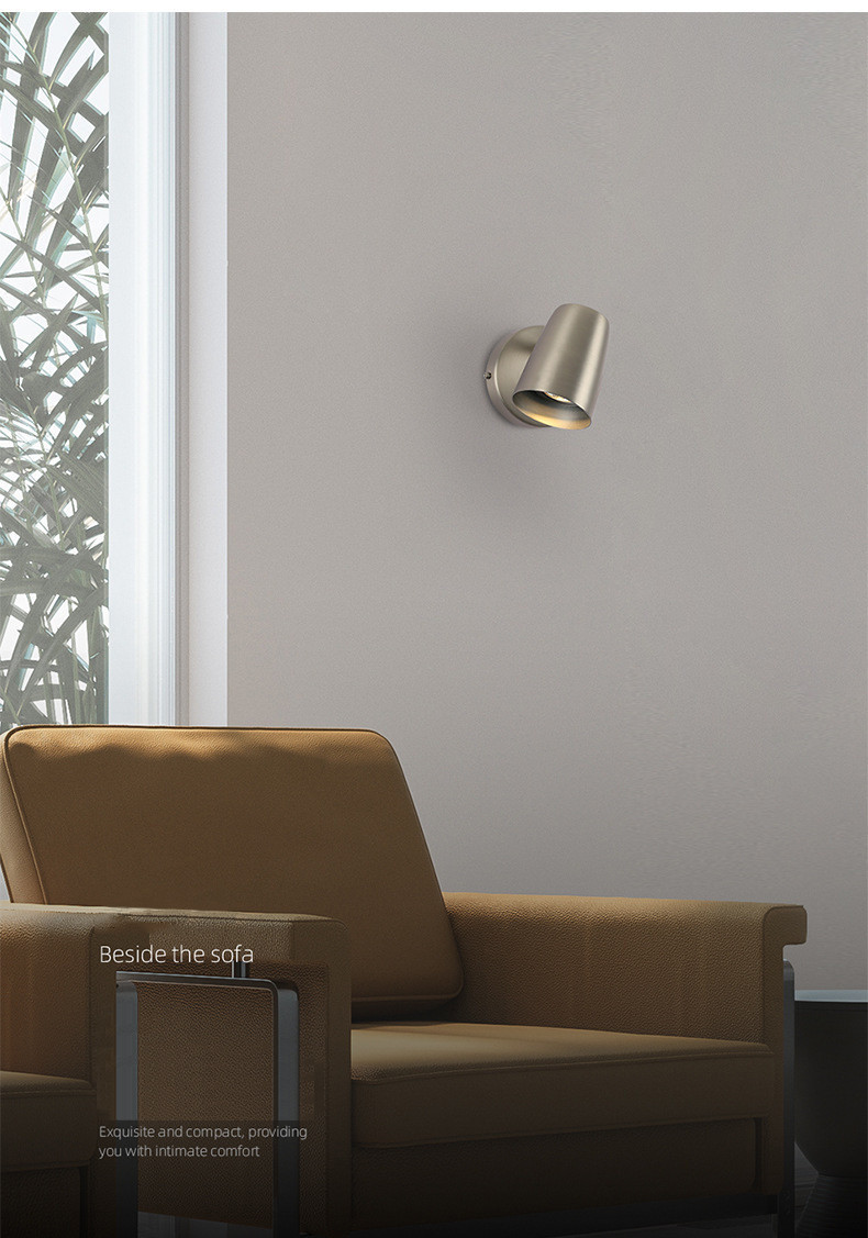 Hotel bedside lamp GU10 E27 reading lamp headboard wall light luxury hotel wall lamp villa bed retro wall light