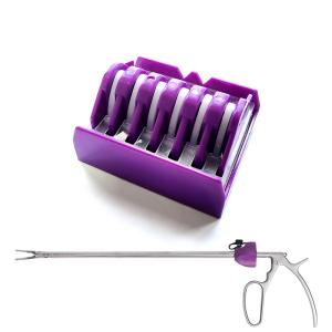Metal Laparoscopic Hemolok Clip Applicator for Medical Devices and Surgical Instruments