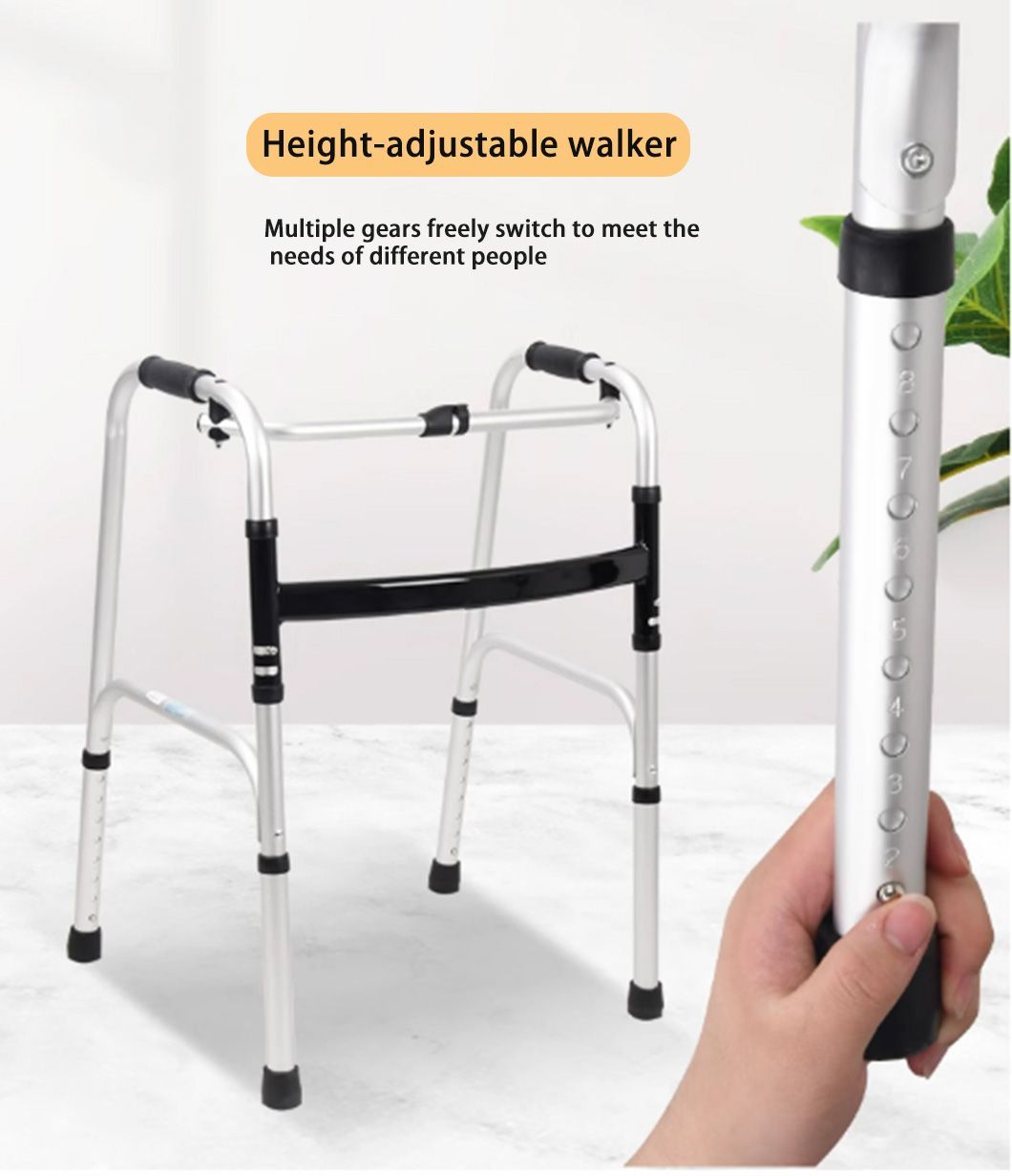 Convenient Walker for Adults and Elderly Daily Life Furniture Walker Rollator Walkers for Elderly People